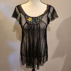Sheer top/dress